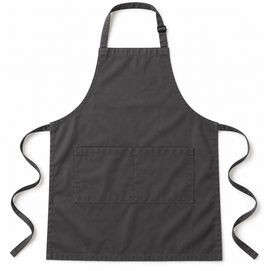 Charcoal Classic Bib Apron