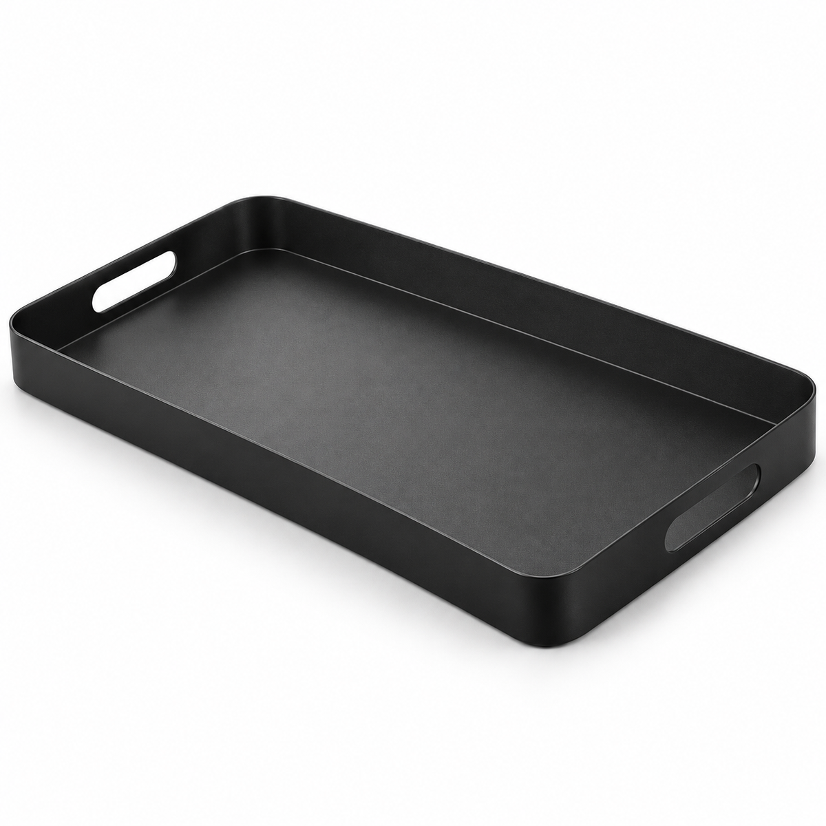 Matte Black Serving Tray
