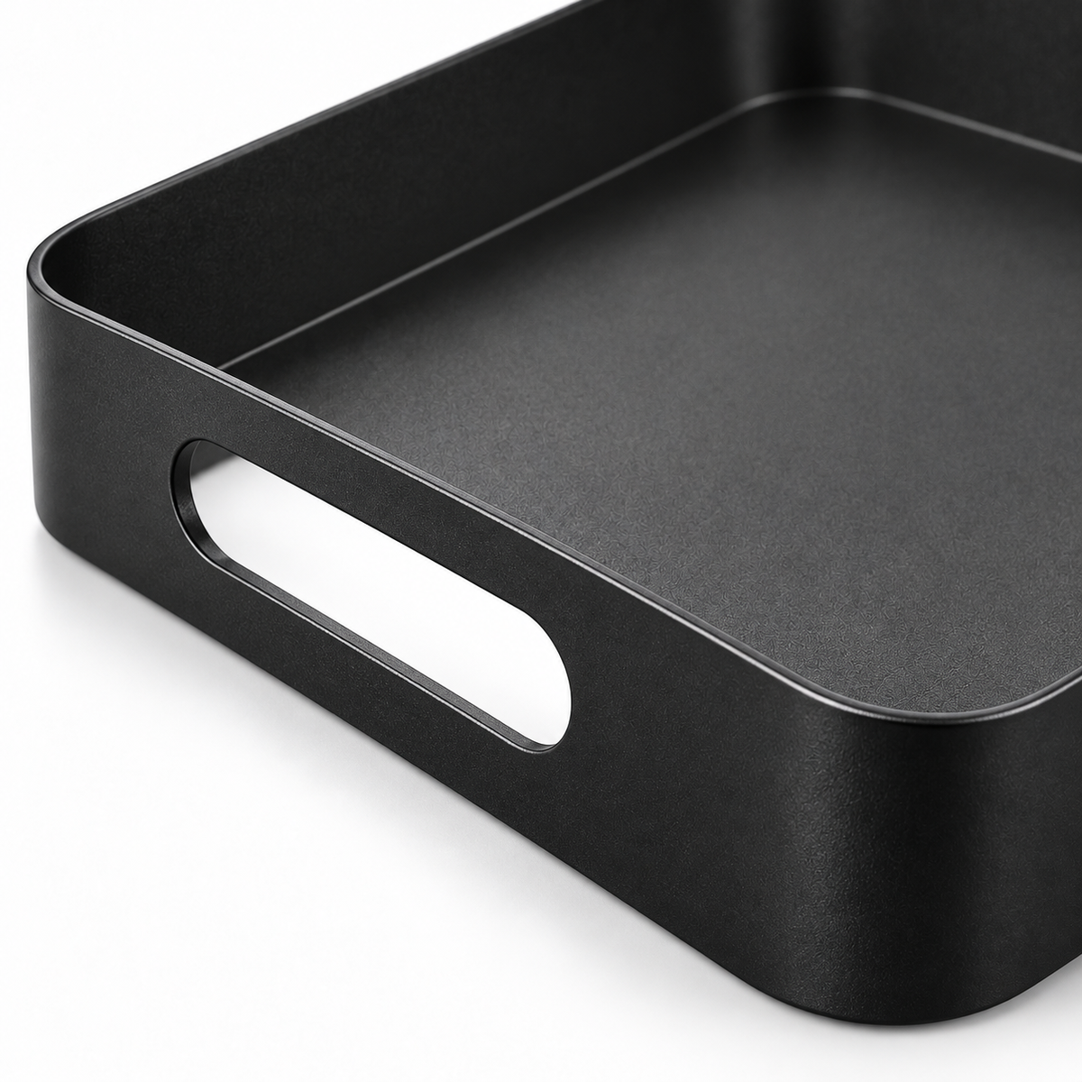 Matte Black Serving Tray